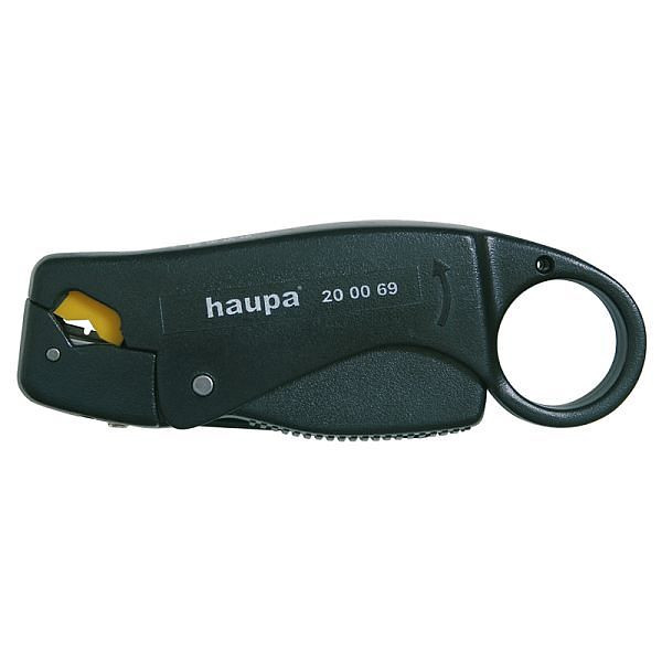 Haupa Abisolierer Koaxialkabel, Schnittabstand 4-8 mm, 200069