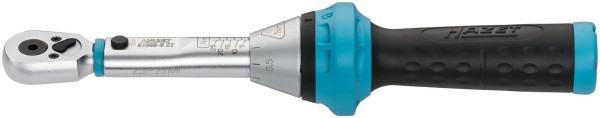 Hazet Drehmoment-Schlüssel, Nm min-max: 2.5 - 25 Nm, Toleranz: 3%, Sechskant hohl 6,3 (1/4 Zoll), 5108B-3CT