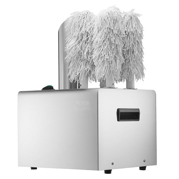 VEVOR Gläserpoliermaschine Gastronomie, 5 Polierköpfe 330 Gläser/h 1320 W, DDCBJ5GST000423YNV2