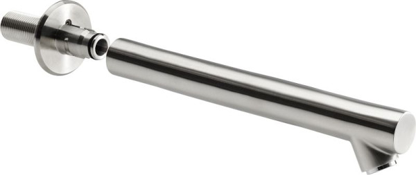 KWC Wandauslauf, Edelstahl, abnehmbar, Hinterwandmontage, Ausladung 200 mm, 60 Gr, 2030039048