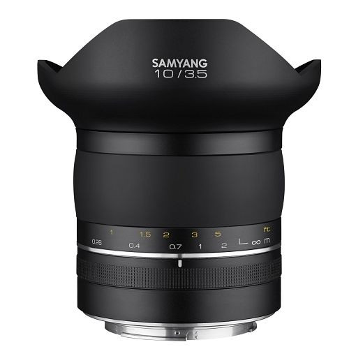 Samyang XP 10mm F3.5 Canon EF Premium MF Objektiv, 1022779