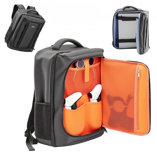VEVOR PS5-Rucksack, Doppel-Schultertasche für Playstation 5 & Slim, wasserdicht, weiches Futter, gepolstert, 450x100x360 mm, PS5YSBQBYBTYH6RTB001V0