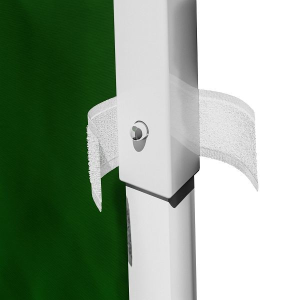 casaria Seitenwand Faltpavillon Capri 2er-Set Grün 3x3m, 101275