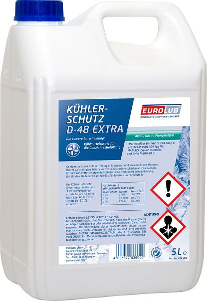 Eurolub KÜHLERSCHUTZ D-48 EXTRA, VE: 5 L, 836005