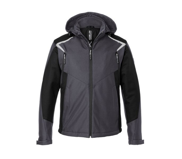 Kübler BODYFORCE Winter Softshell Jacke, Farbe: anthrazit/schwarz, Größe: S, 1325 5375-9799-S