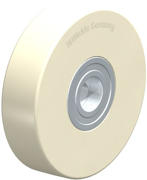Blickle GSPO 500/100K Rad aus Gusspolyamid, Weiß, 754376