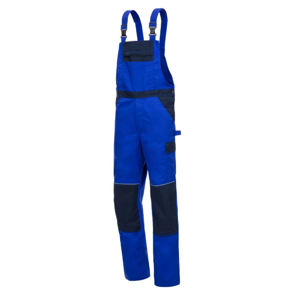 NITRAS MOTION TEX LIGHT, Latzhose, Größe: 106, Farbe: königsblau, VE: 10 Stück, 7521-106