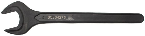 BGS Einmaulschlüssel, DIN 894, SW 75 mm, 34275, 4048769036539