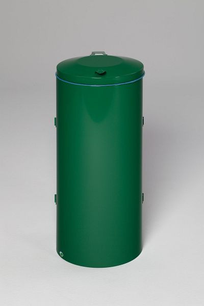 VAR Abfallsammler Kompakt-Doppeltür, smaragdgrün, 1080