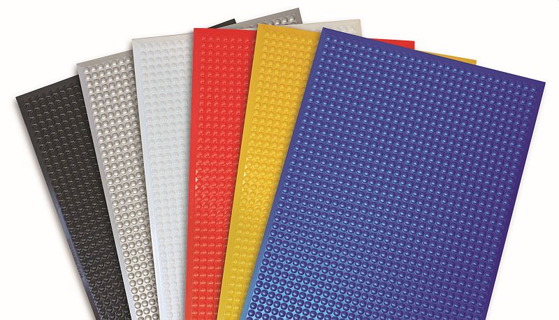 Anti-Ermüdungsmatte 100x50cm - 20mm Dicke Industriematte Grau