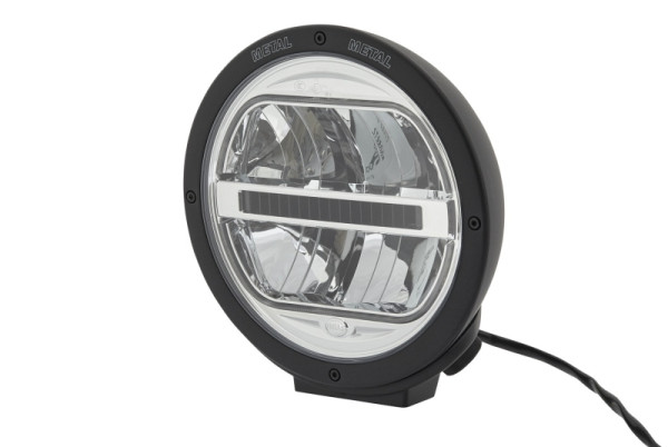 HELLA LED-Fernscheinwerfer, Luminator LED, 24/12V, rund, Referenz: 25, geschraubt, EMC/ECE-R7/ECE-R10/ECE-R112/E24 5919/E1 8873, glasklar, 1F8 016 560-001