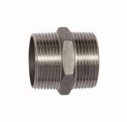 Riegler Doppelnippel, SW: 92 mm, Gewindenorm: nach ISO 7-1, L2: 32 mm, 125689