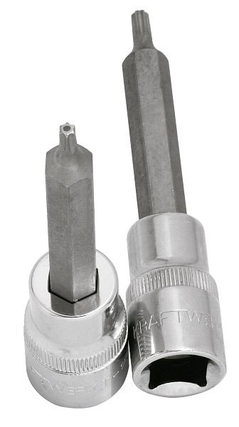 Kraftwerk 1/2" Lang-Bit-Steckschlüssel-Einsatz Loch-TX T30 200 mm, 345330