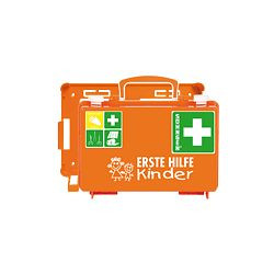 SÖHNGEN Erste-Hilfe-Koffer, "QUICK-CD", Kombi, orange, "KINDERGARTEN", 0350101