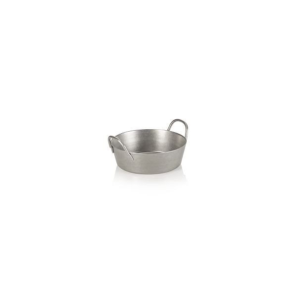 WAS Mini Paella Pfanne STEEL & STYLE HERITAGE, Ø 8 cm, 100 ml, Chromnickelstahl 18/8, 2068008