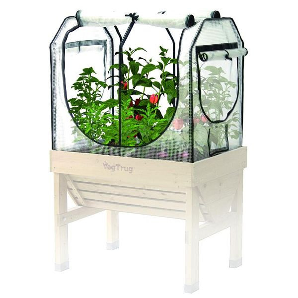 VegTrug Gewächshausaufsatz mit Rahmen und Gitterfolie, Klassik 1m, 3069