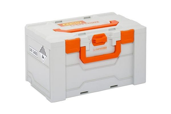 Cemo Akku.Systembrandschutzbox LI-SAFE 2-L, Maße 50 x 30 x 28 cm, 11872