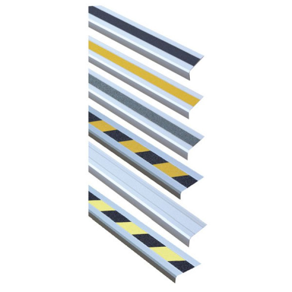 Stein HGS Antirutsch-Treppenkantenprofil -Easy Clean-, 610 mm / selbstklebend, schwarz/gelb, dm0040-04