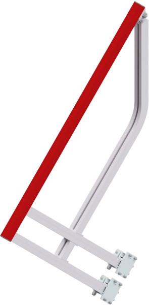 HYMER Handlauf für Treppenpodest, für Stufenzahl 4, beidseitig verwendbar, 0055366