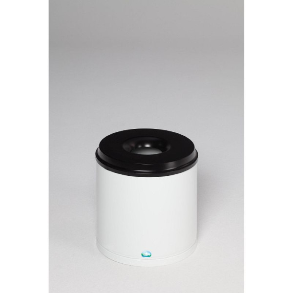 STEIN HGS Papierkorb feuersicher, Verkehrsweiß (RAL 9016), 30 l, 82080.0019