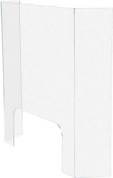 asecos Spritzschutz, Maße 800 x 800 x 5 mm, 16569