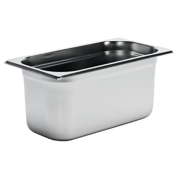 Gastro M Edelstahl GN-Behälter 15cm GN1/3, verstärkte Kanten, GR712