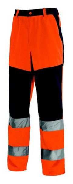 teXXor Warnschutz-Bundhose ROCHESTER, Größe: 94, Farbe: leuchtorange/navy, 4355-94