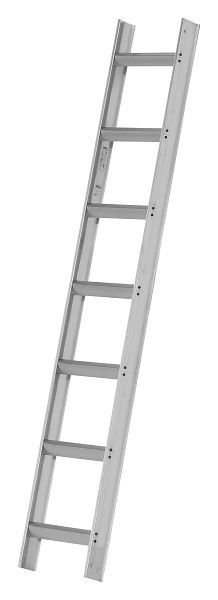 HYMER Dachauflegeleiter, Alu-natur, 7 Sprossen, Länge 1,95 m, 409507