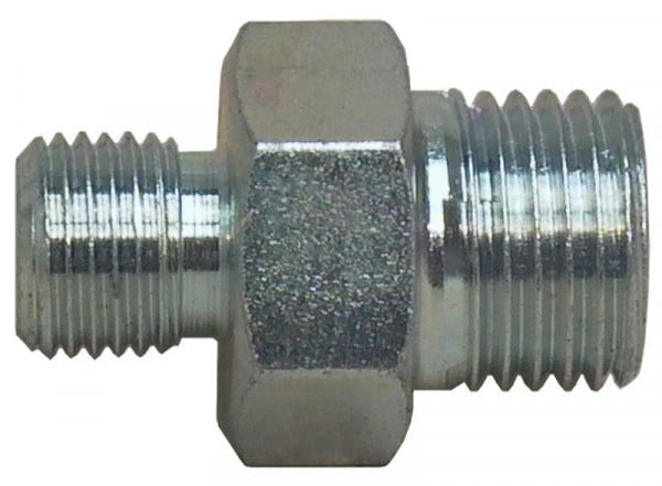 MATO Reduziernippel, Stahl verzinkt M10x1 außen x R 1/4" außen, 3991043