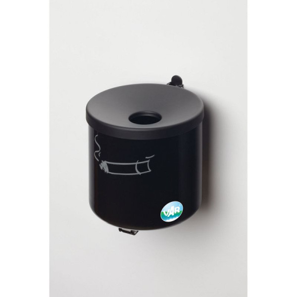 STEIN HGS Wandascher WH 16, Tiefschwarz (RAL 9005), Schwarz (RAL 9005), 82092.0003