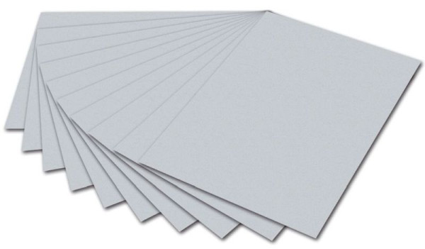 folia Fotokarton, 50 x 70 cm, hellgrau, 6180E, 4001868161809