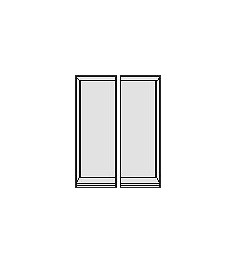 Kerkmann Büro-Leer-Regal Progress 500, B 960 x T 300 x H 2600 mm, lichtgrau, 50943811