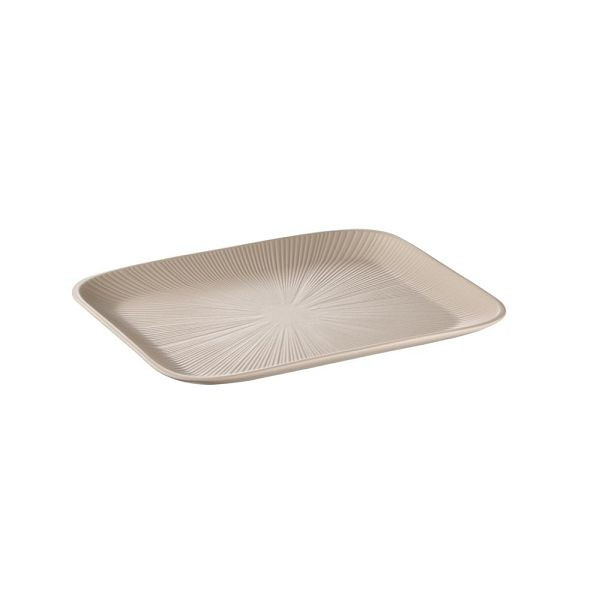 APS GN 1/2 Tablett "NERO", Melamin, 32,5 x 26,5 cm, Höhe 2,5 cm, 85401