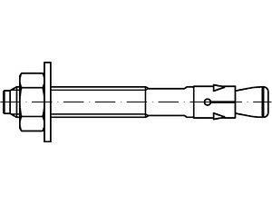 ART 88582 FISCHER-Bolzen galvanisch verzinkt FBN II 16/200 GS VE=S (10 Stück)