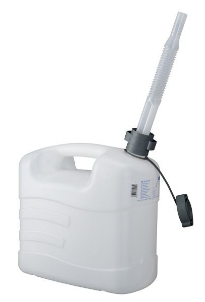 Rapid Robuster 10 Liter Kunststoffkanister aus HDPE, lebensmittelecht, nicht eichfähig, eisengrau, 24 211