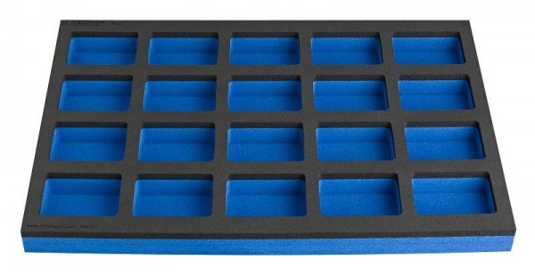 Unior SOS Modul mit Ablagenester für schmalen Schrank, 570 x 374 mm, 20 Fächer, 625589