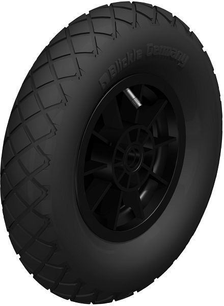 Blickle PK 402/20-75R Rad, Luftreifen, Schwarz, 82917