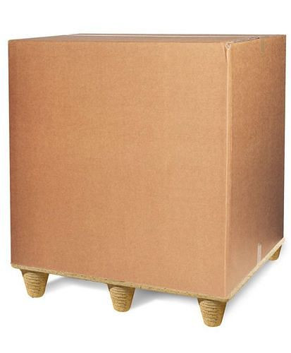 DENIOS Paletten-Container 2-wellig, 1180 x 780 x 550 mm, Qualität 2.40BC, VE: 10 Stück, 299429