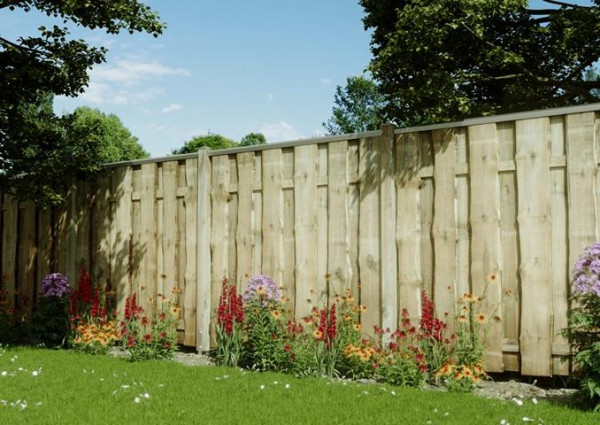 T&J Abdeckleiste für Bohlenzäune, 179 cm, 20 x 75 mm EDELSTAHL, für JÜTLAND/LOLLAND für 75 mm Zaunstärken, 17555