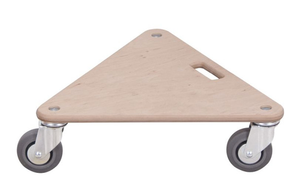 VARIOfit Triple-Dog mit thermoplastischer Bereifung, Außenmaße: 540 x 540 x 145 mm, VE: 2 Stück, mh-540.500