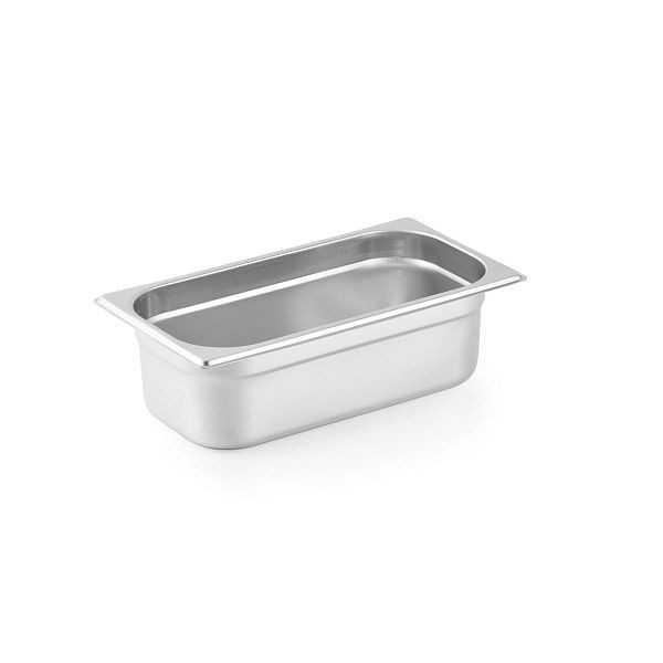 Vaiotec TOPLINE Gastronorm-Behälter GN 1/3 - 100 mm, Edelstahl AISI 304, 32,5x17,6x10 cm, 10627