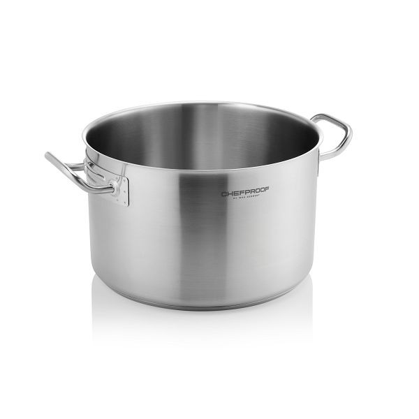 WAS Fleischtopf CHEFPROOF, Ø 24 cm, 6,5 Liter, Chromnickelstahl 18/10, 2305240