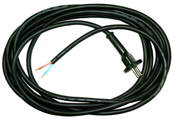 SBN Anschlussleitung H07 RN-F 2 x 1,5 mm², 5 m schwarz, 23086