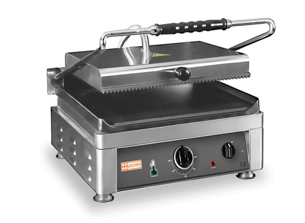 Locher Elektro-Kontaktgrill EKG41OR oben gerillt und unten glatt, 112714