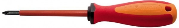 Unior Elektriker-Schraubendreher PZ, 3-Komponenten-Griff, PZ 1x 80, 616461