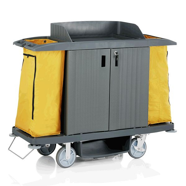 WAS Zimmerservicewagen, 154 x 54 x 128,5 cm, Kunststoff, 4415002
