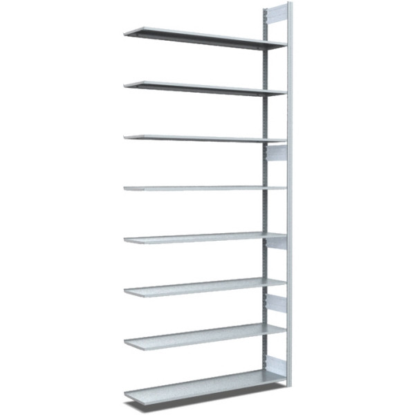 BITO Fachbodenregal Typ: EL Anbaufeld 25mm-Boden Set /Archivregal 70kg 2999x996x324 verzinkt, C1251-0004