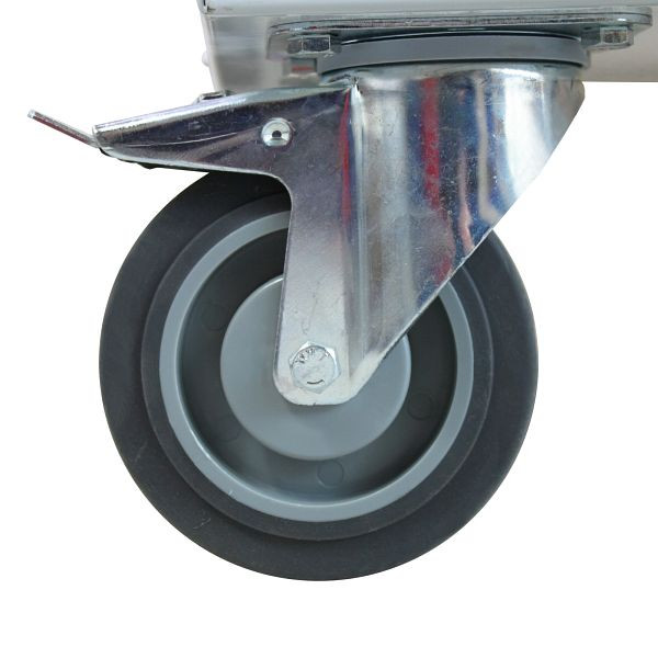 ADB Set Rollwagen mit 6 Lochplatten + 28-teilig Hakenset, 78502