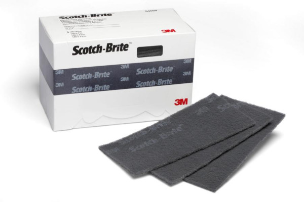 3M Scotch-Brite Durable Flex Handpad MX-HP, 100 mm x 200 mm, S ULF, VE: 100 Pad, 7100042335