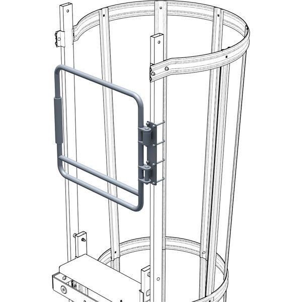 ZARGES Sicherungsschranke in Bügelform Stahl verzinkt, 43502